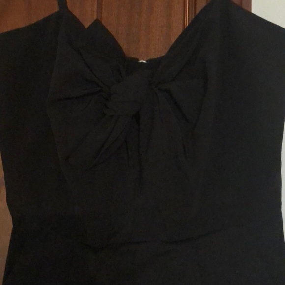NWOT Black mini dress with pockets - Picture 2 of 4